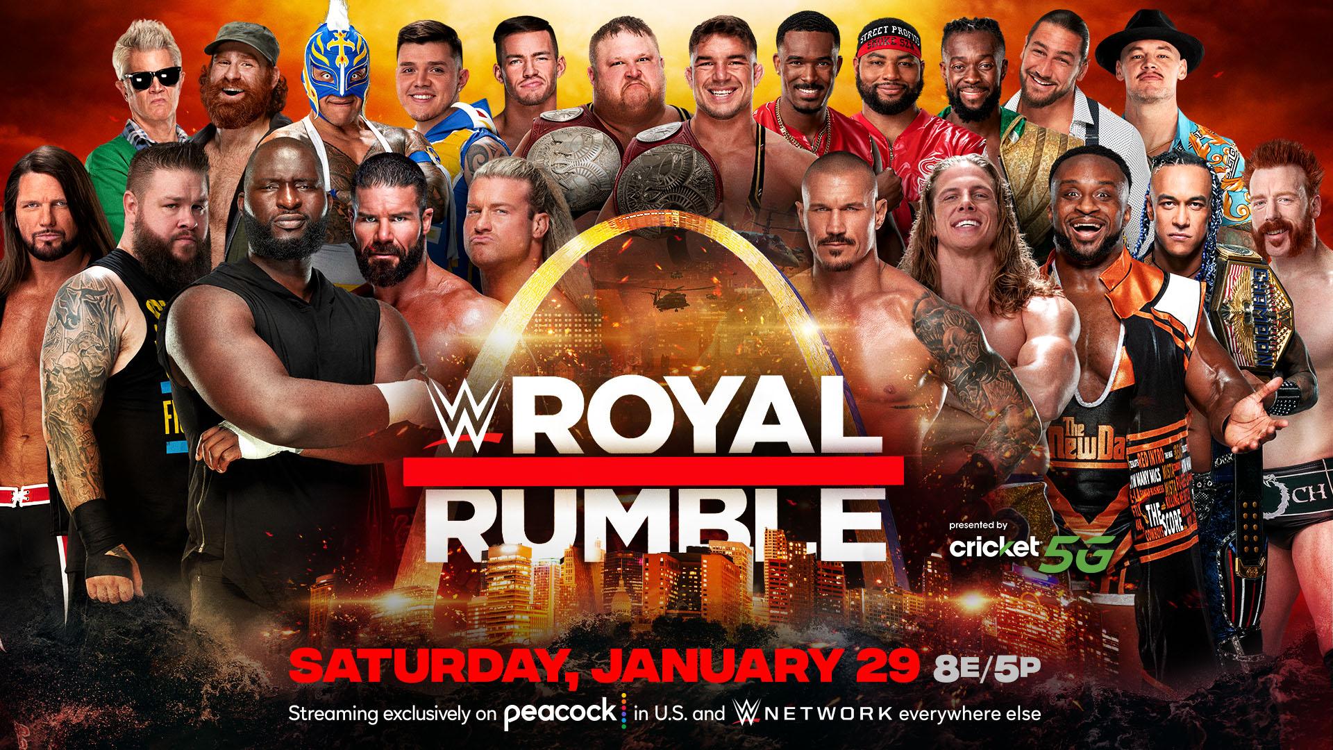 Seven new participants confirmed for WWE Royal Rumble