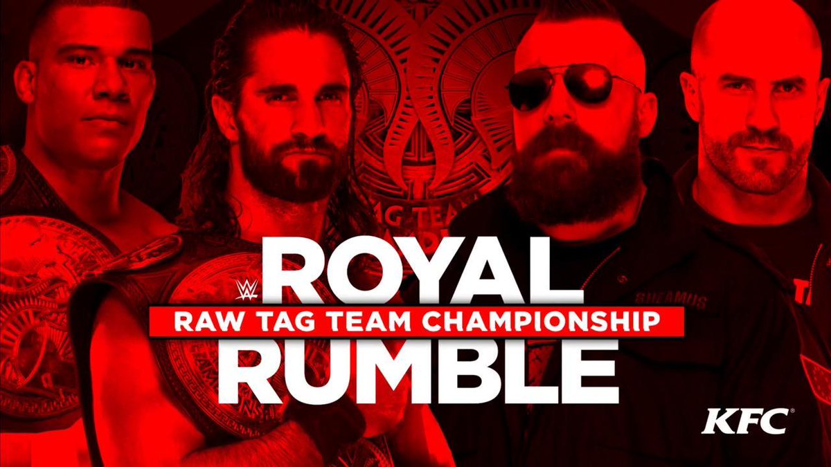 Tag Team title match added to WWE Royal Rumble card