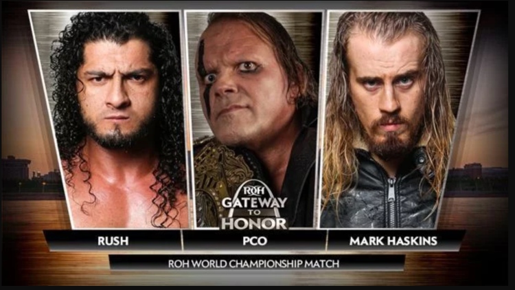 ROH Gateway to Honor results: Rush vs. PCO vs. Haskins title match