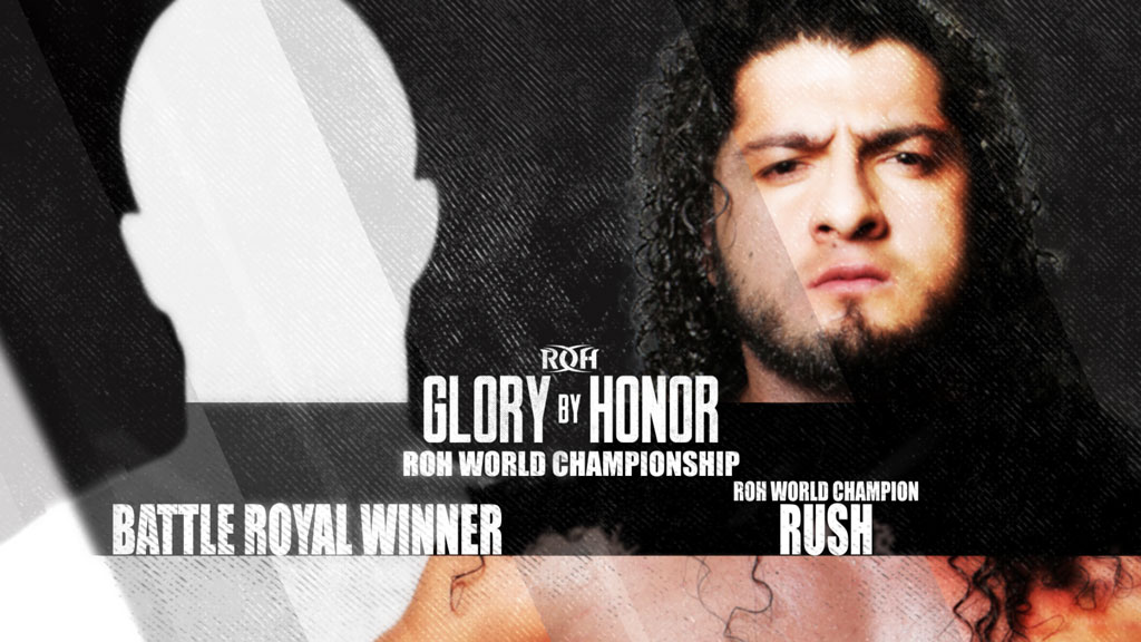 Rush’s first ROH World title defense set for Glory By Honor
