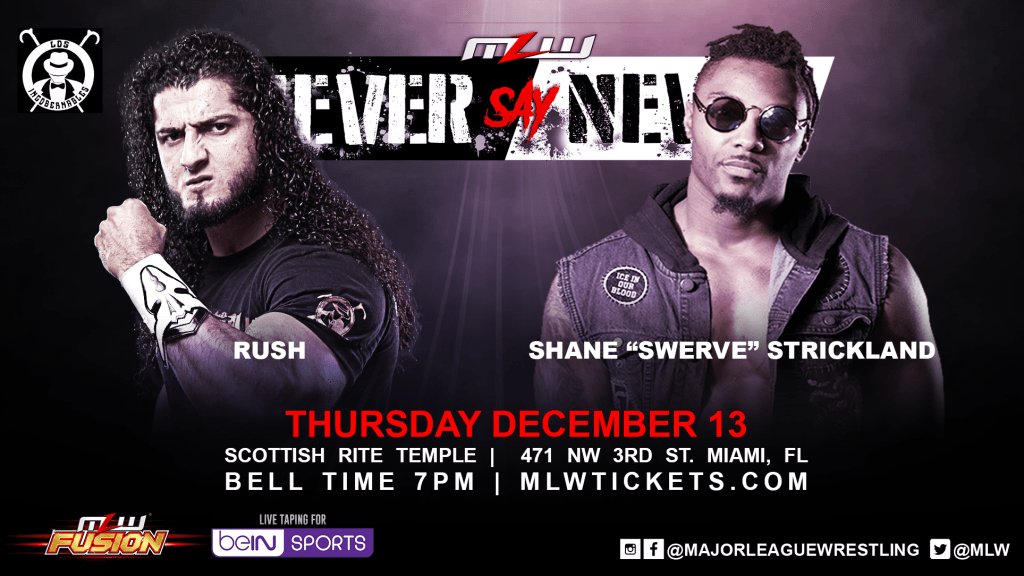 MLW Fusion results: Rush vs. Shane Strickland