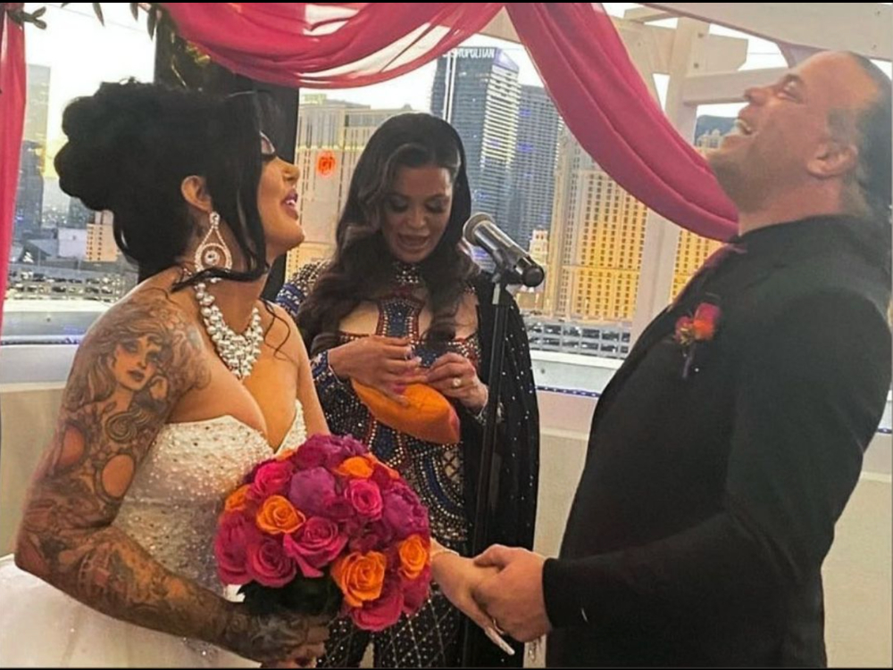 Rob Van Dam, Katie Forbes get married in Las Vegas