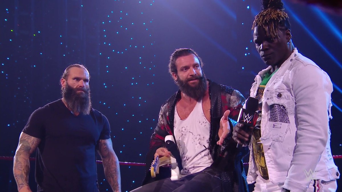 Jaxson Ryker appears with Elias on WWE Raw