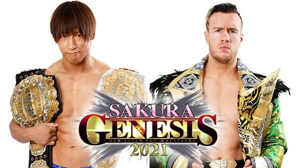 First IWGP World title match to headline NJPW Sakura Genesis