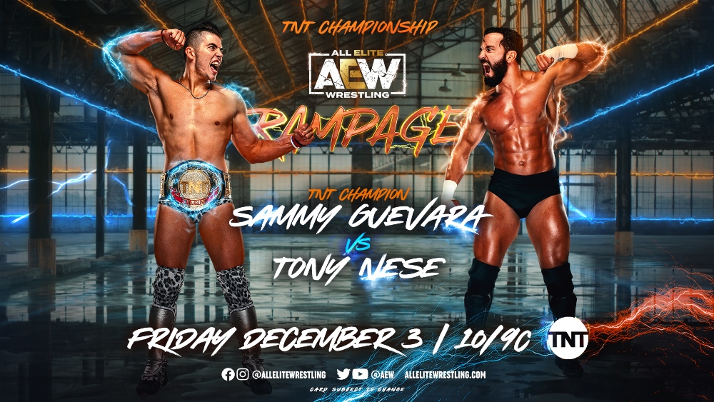 AEW Rampage live results: Guevara vs. Nese TNT title match