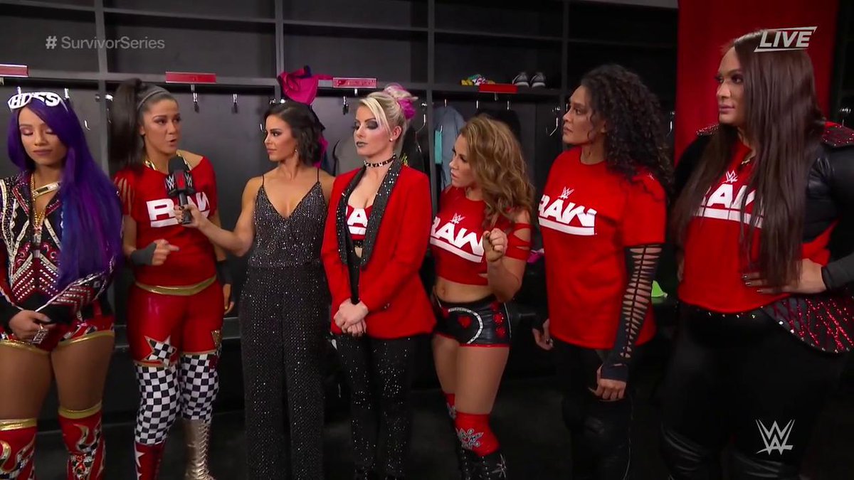 Sasha Banks and Bayley added to Team Raw for WWE Survivor Series