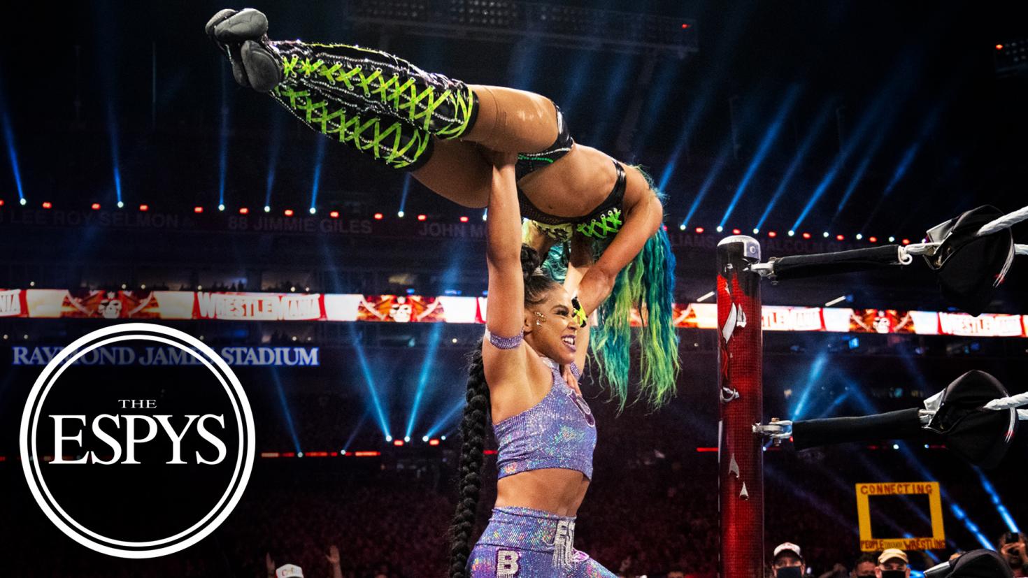 Banks vs. Belair wins ‘Best WWE Moment’ at 2021 ESPYS