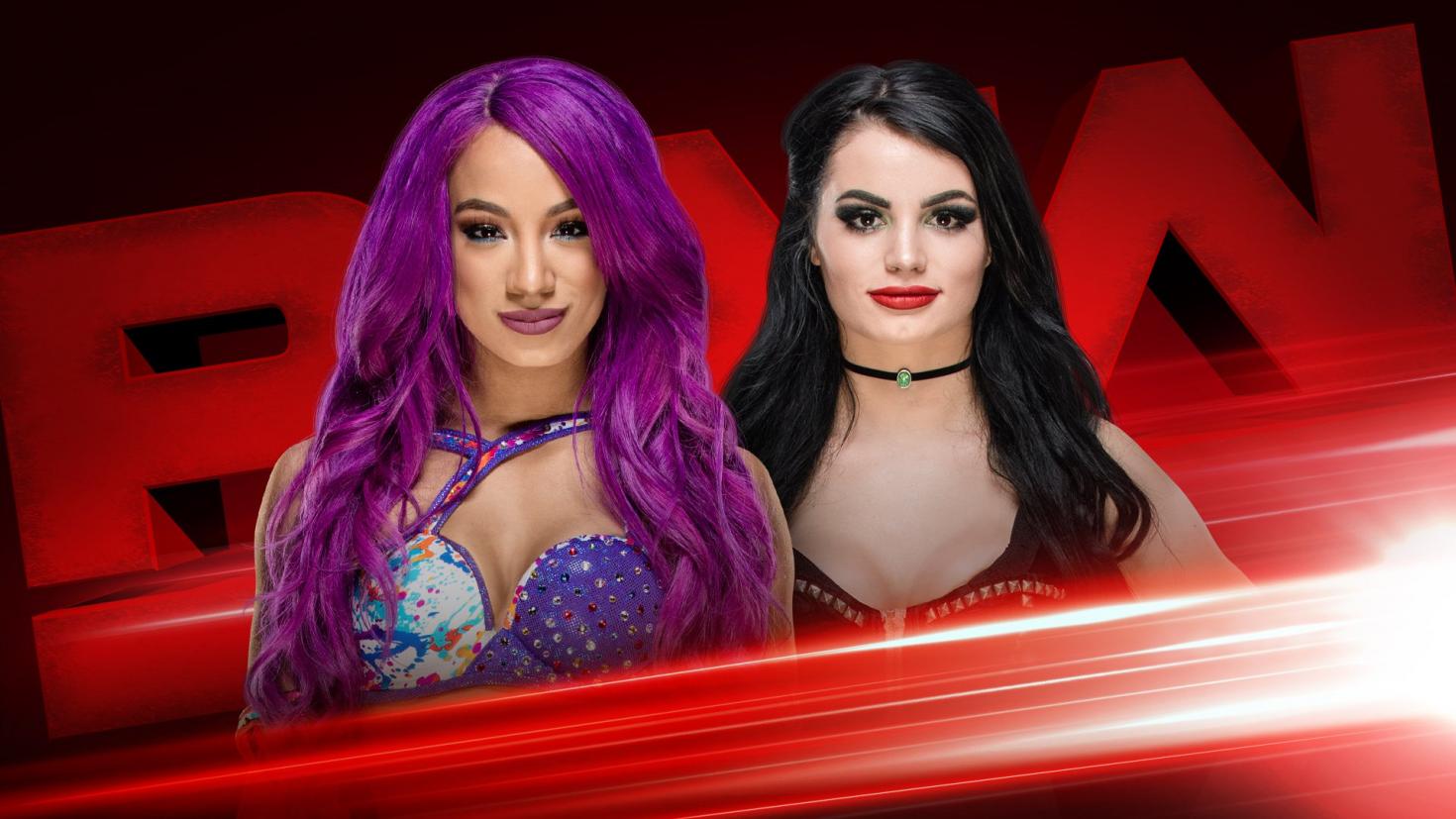 Sasha Banks vs. Paige advertised for Monday’s WWE Raw
