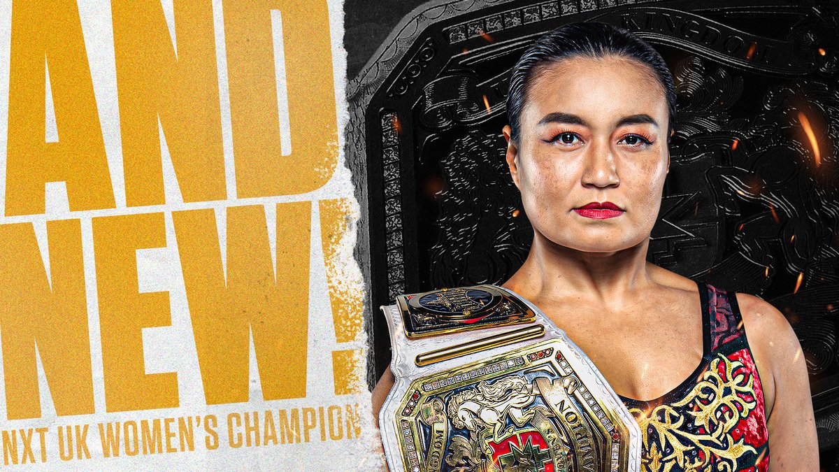 Meiko Satomura wins NXT UK Women’s title