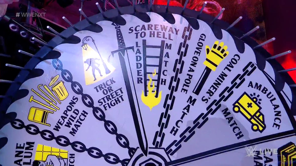 ‘Scareway to Hell ladder match’ set for NXT Halloween Havoc