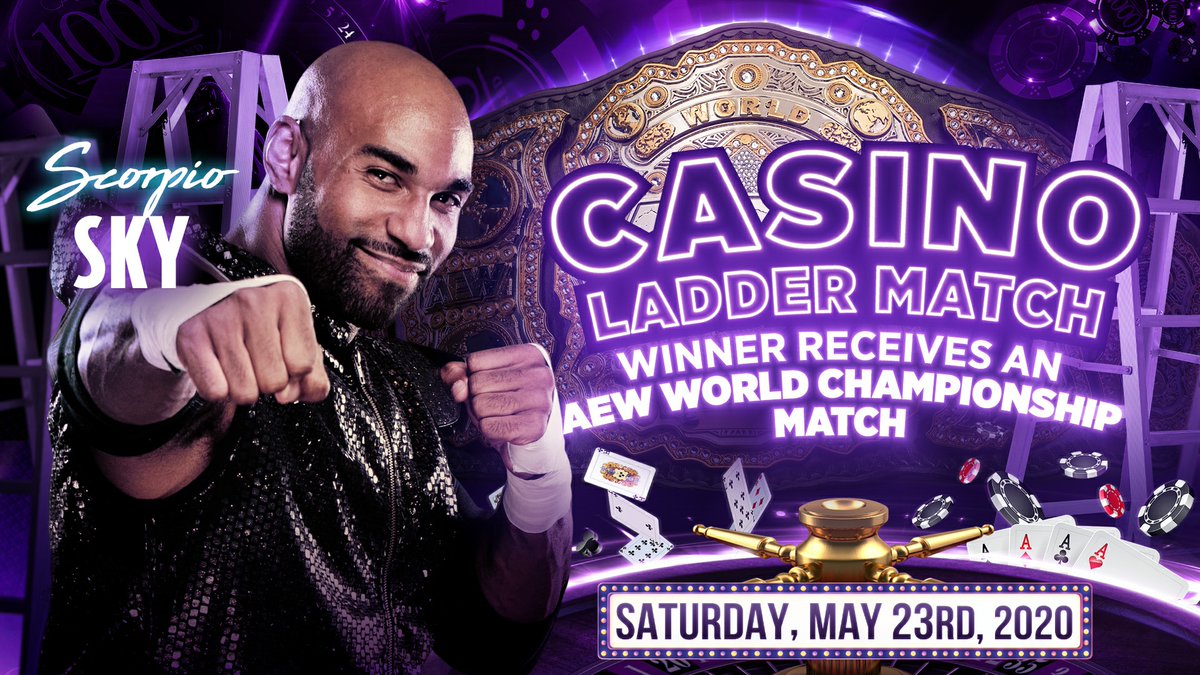 Scorpio Sky added to Casino Ladder Match at AEW Double or Nothing
