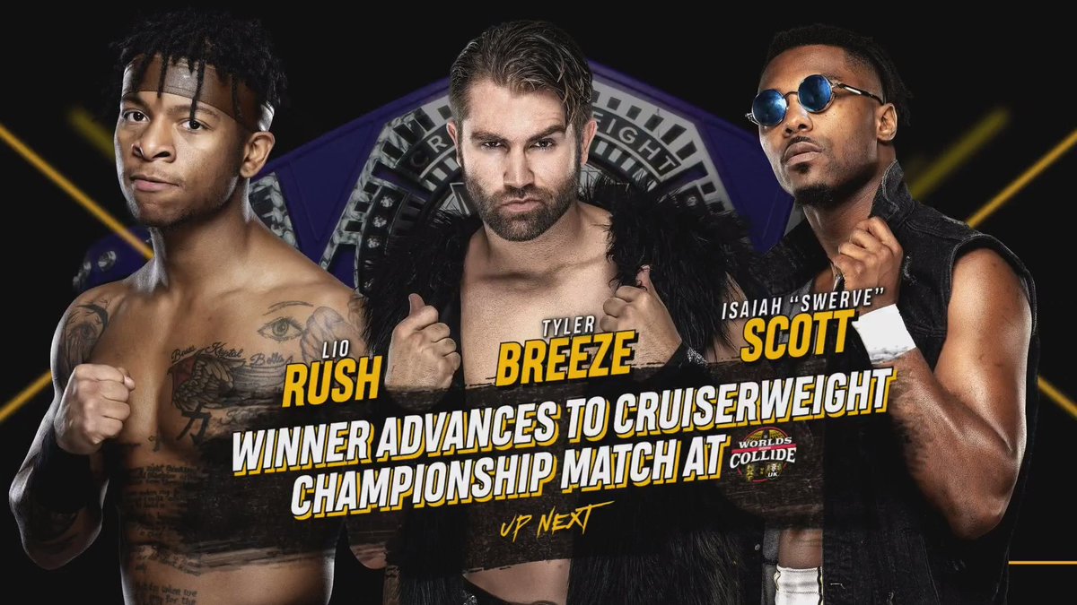 Isaiah Scott advances to Worlds Collide Cruiserweight title match