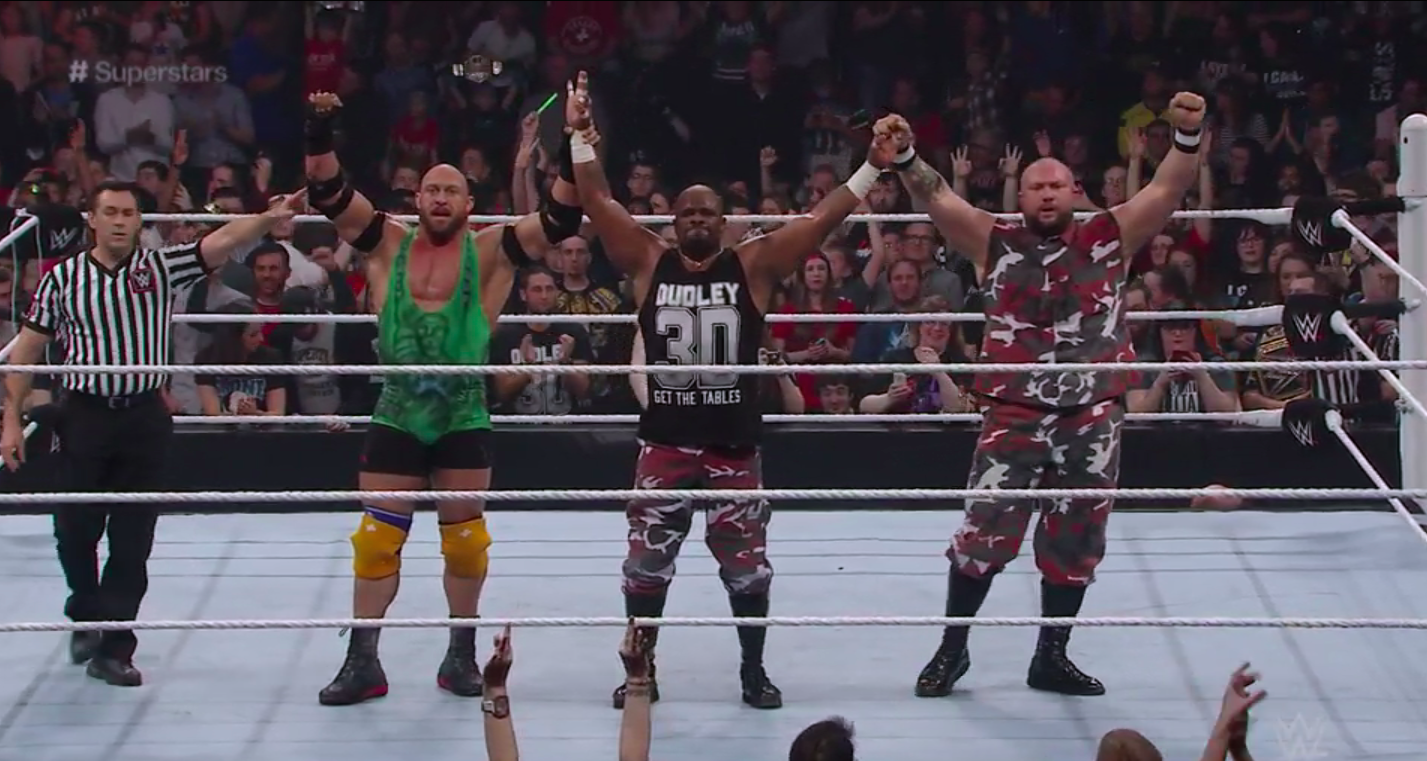 WWE Superstars results: Fandango comes ‘home’, Dudleys team with Ryback