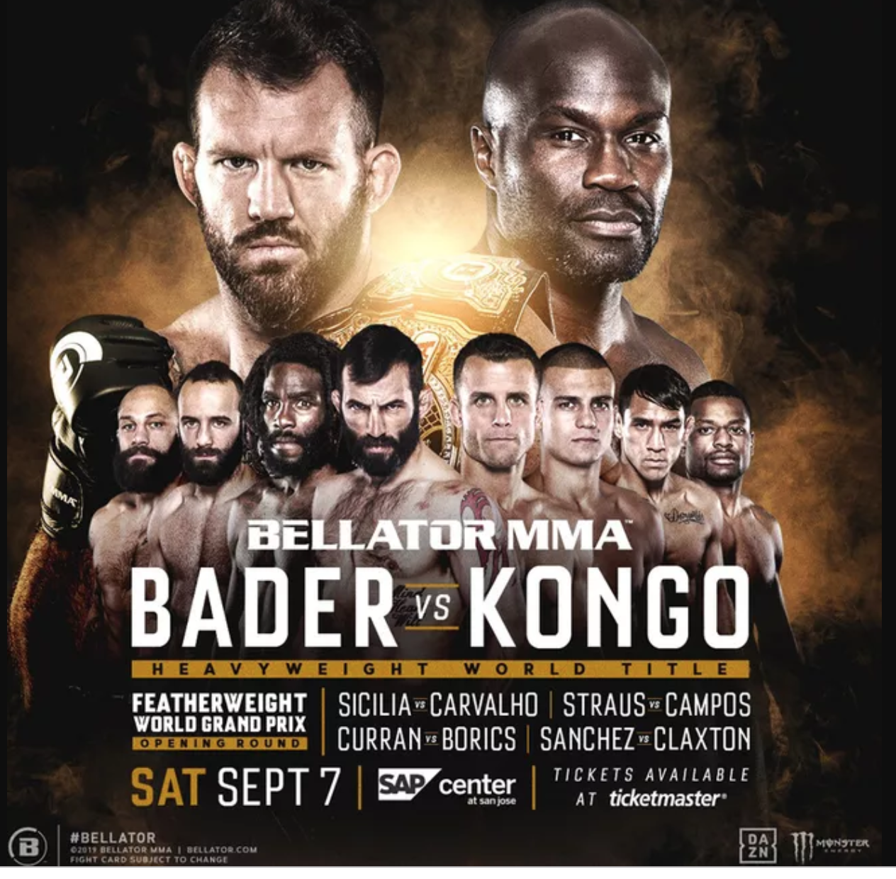 Bellator 226 live results: Ryan Bader vs. Cheick Kongo