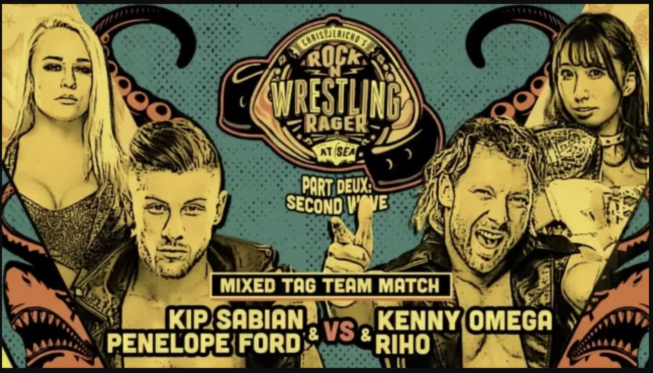 AEW announces their first-ever mixed tag match for Jericho Cruise