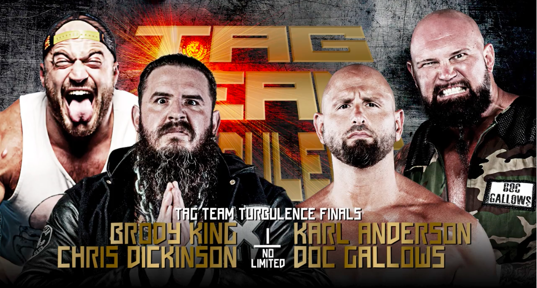 NJPW Strong results: Tag Team Turbulence finals