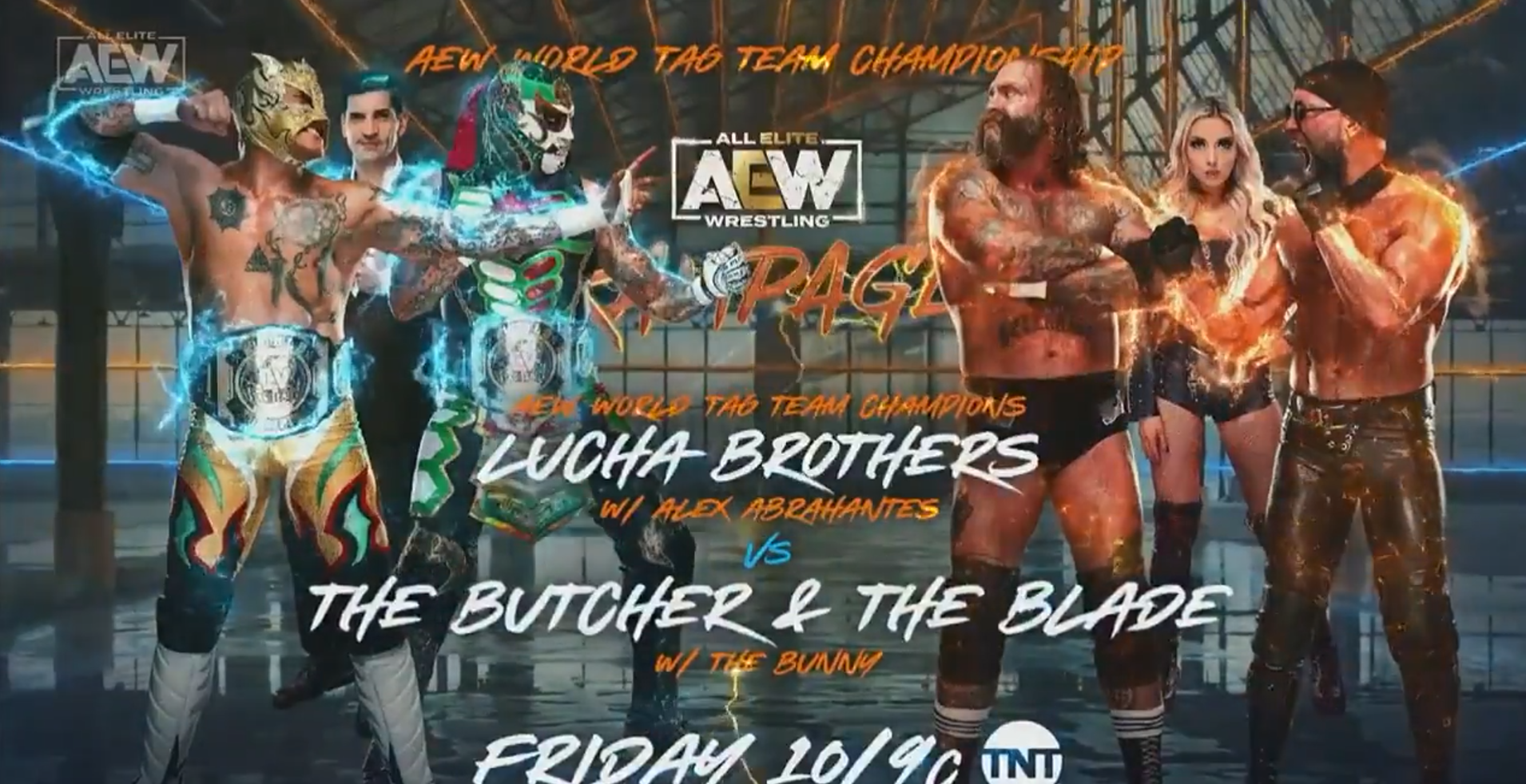 AEW Rampage and Dark Elevation spoilers: Two title matches
