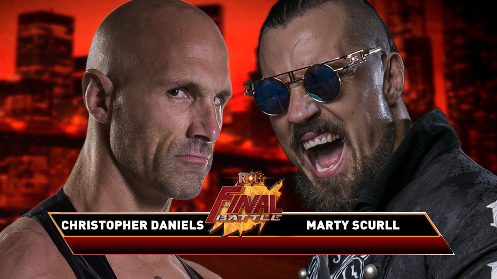 Marty Scurll vs. Christopher Daniels confirmed for ROH Final Battle