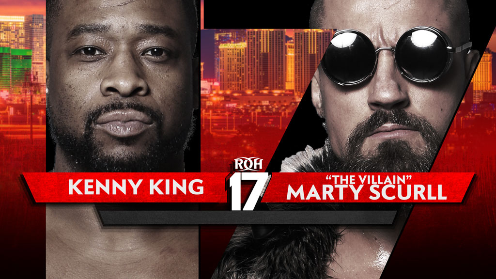 Marty Scurll vs. Kenny King official for ROH 17th Anniversary PPV
