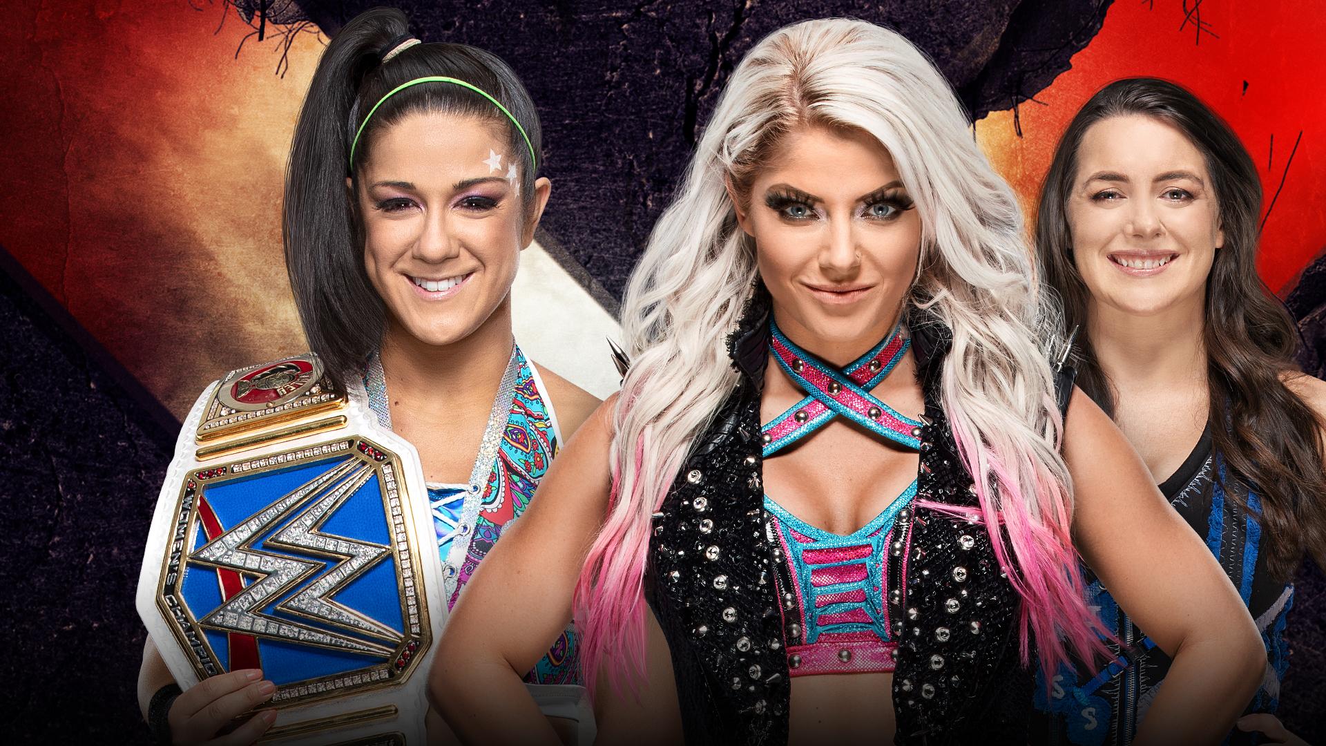 Bayley vs. Alexa Bliss & Nikki Cross set for WWE Extreme Rules