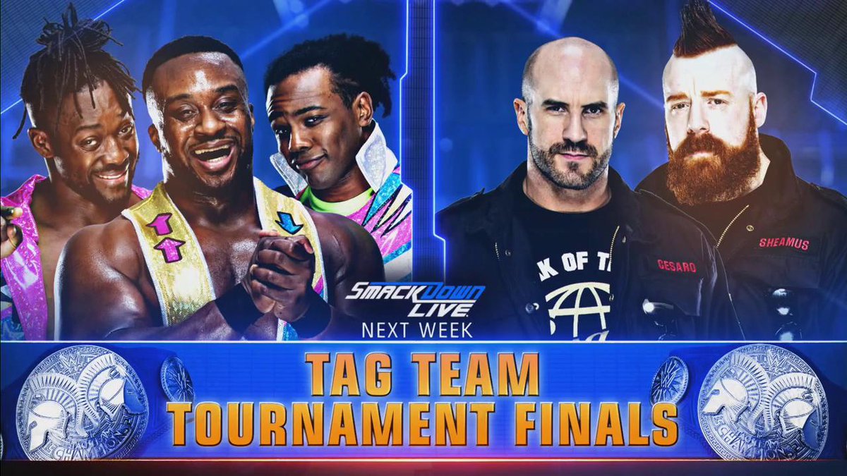 SmackDown tag tournament finals set for next week