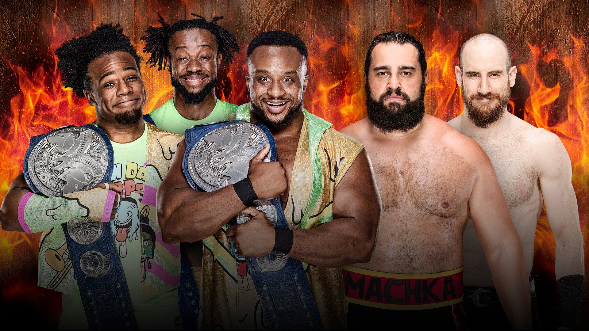 SmackDown tag title match listed for WWE Hell in a Cell pre-show