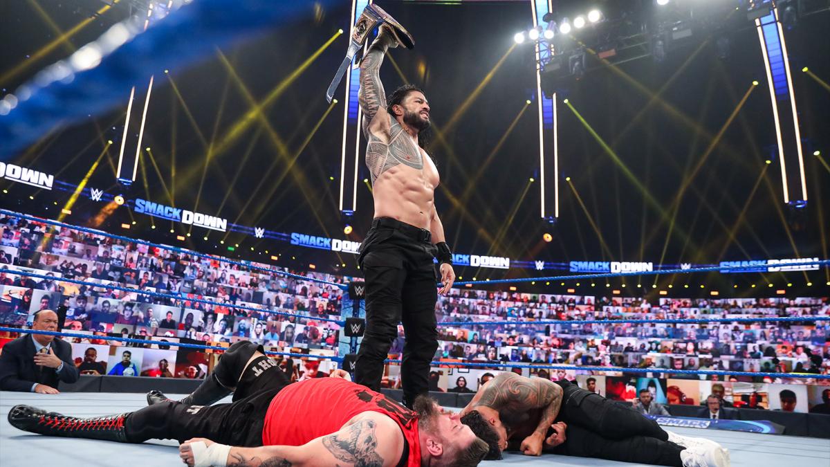 WWE SmackDown video highlights: Reigns & Uso vs. Owens & Otis
