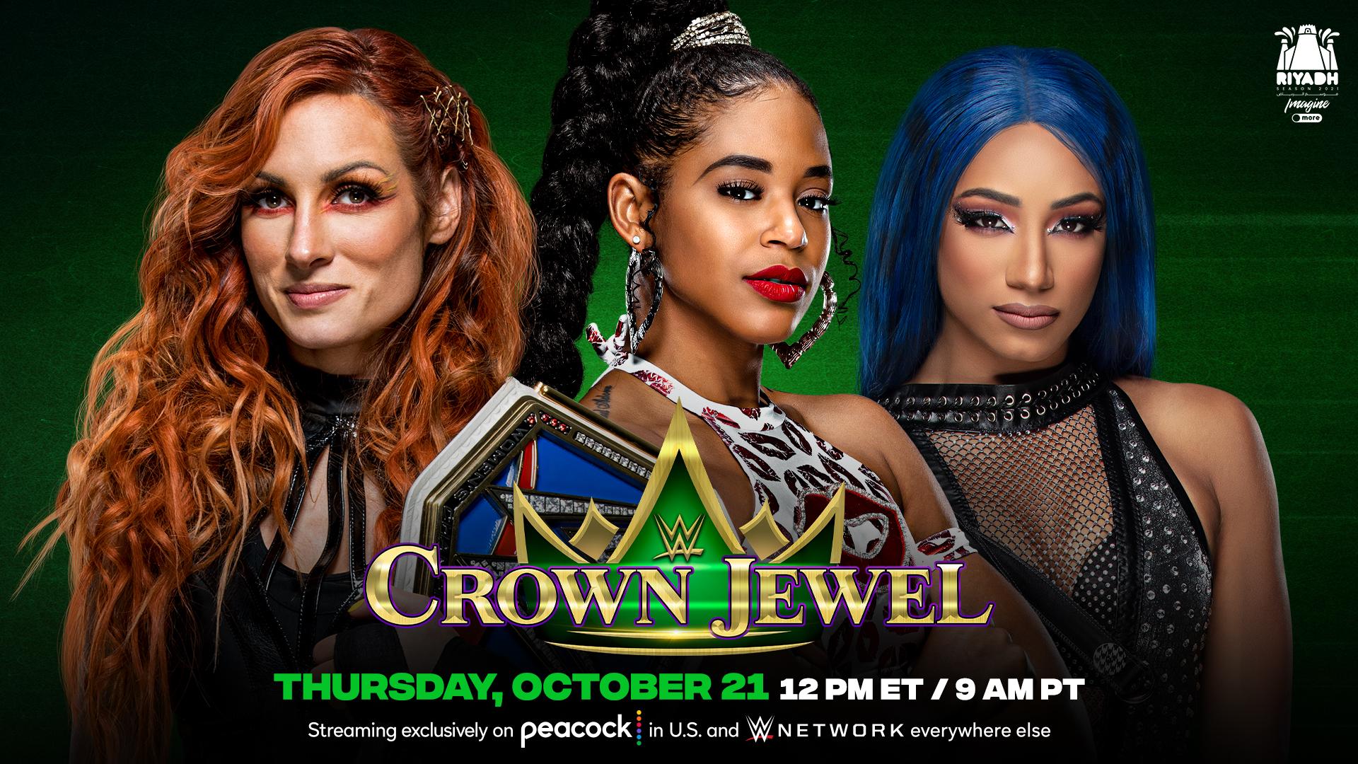 SmackDown Women’s title match set for WWE Crown Jewel