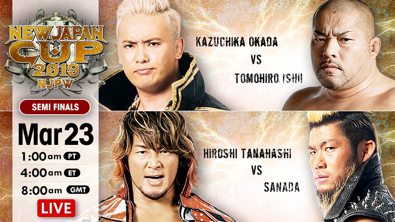 New Japan Cup night 11 results: Okada vs. Ishii, Tanahashi vs. SANADA