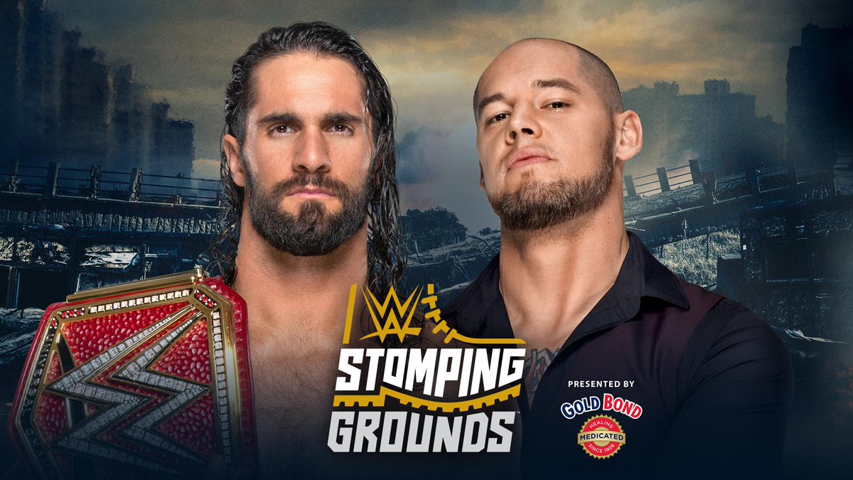 WWE Stomping Grounds live results: Seth Rollins vs. Baron Corbin
