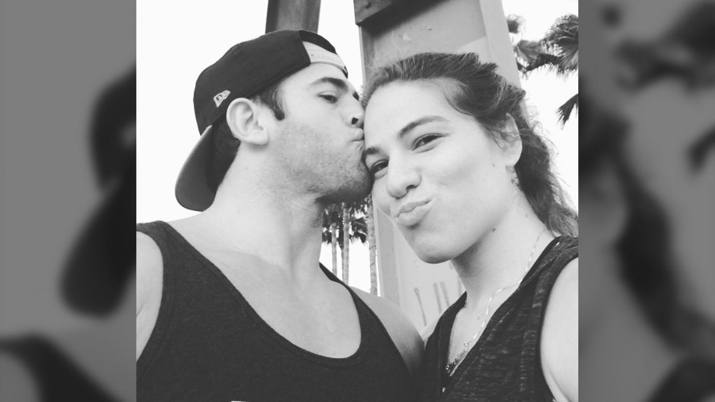Roderick Strong and Marina Shafir get married