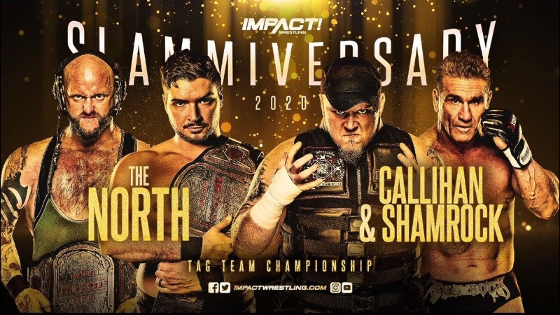 The North vs. Shamrock/Callihan Tag title match set for Slammiversary