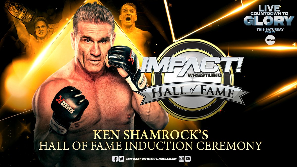 Ken Shamrock Impact HOF induction set for Countdown to Glory