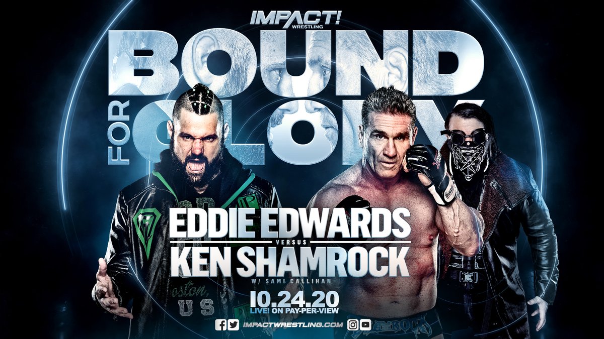 Ken Shamrock vs. Eddie Edwards added to Impact Bound for Glory