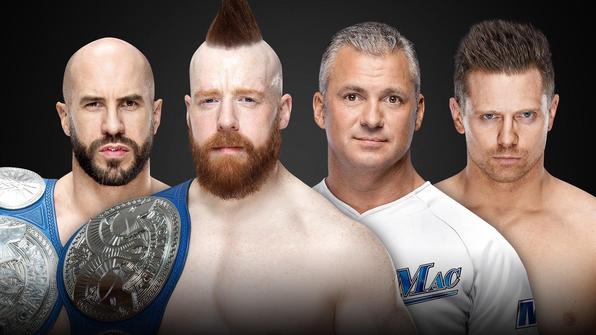 The Bar vs. Shane McMahon & The Miz set for WWE Royal Rumble