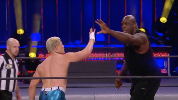 Shaq & Jade Cargill defeat Cody & Red Velvet on AEW Dynamite
