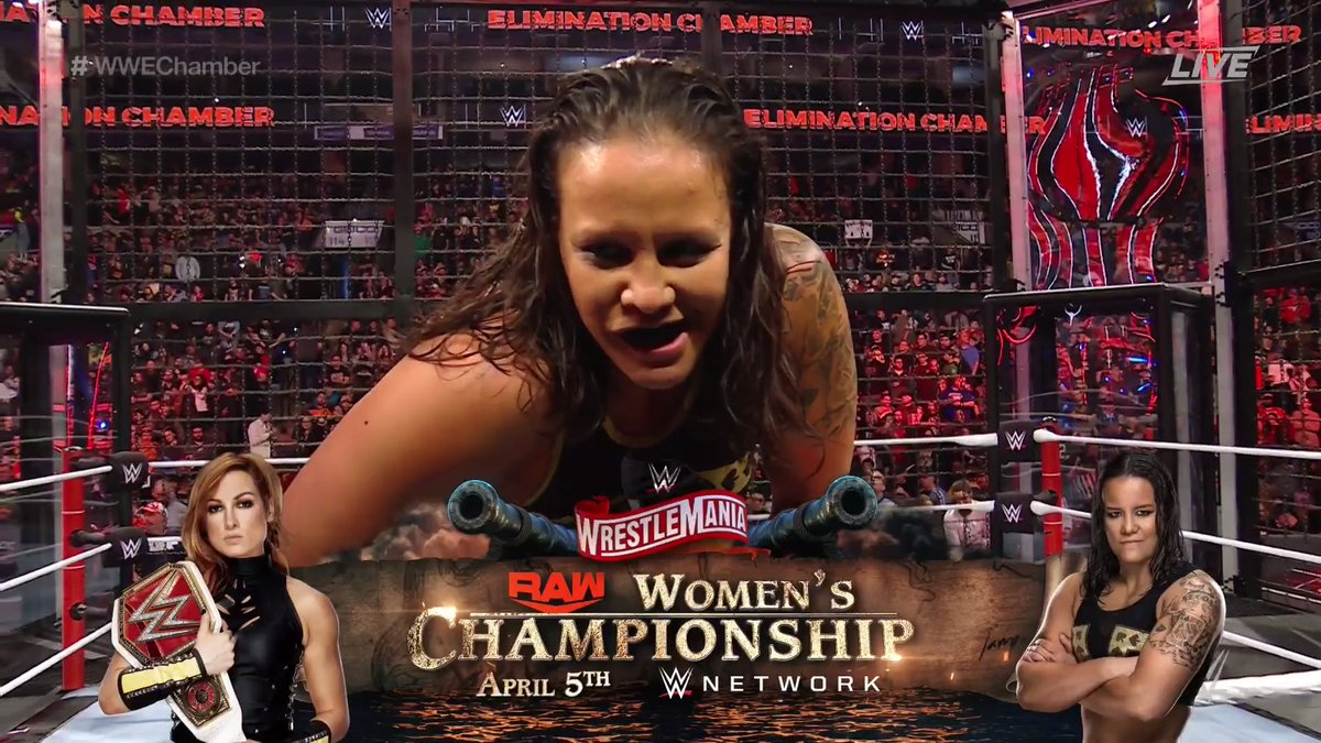 Raw Women’s title match official for WWE WrestleMania 36