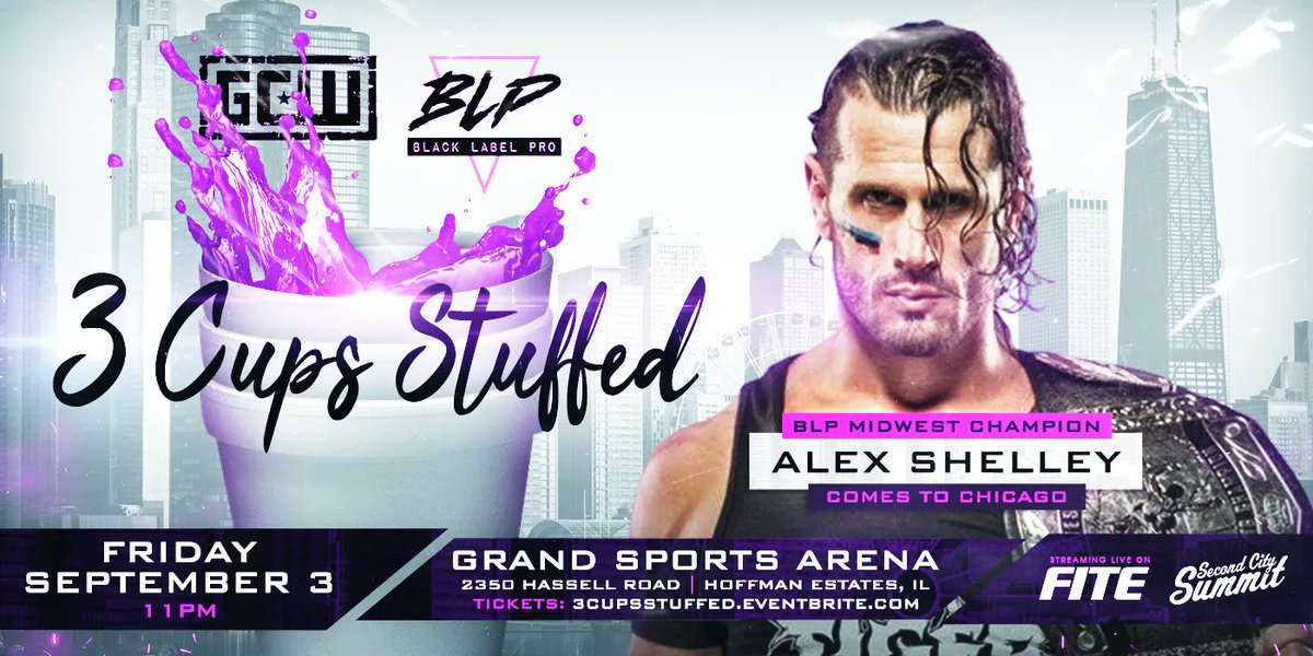 Alex Shelley returning to the ring, set for GCW/BLP show