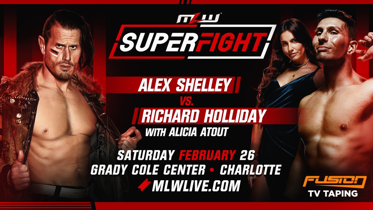 Alex Shelley vs. Richard Holliday added to MLW SuperFight