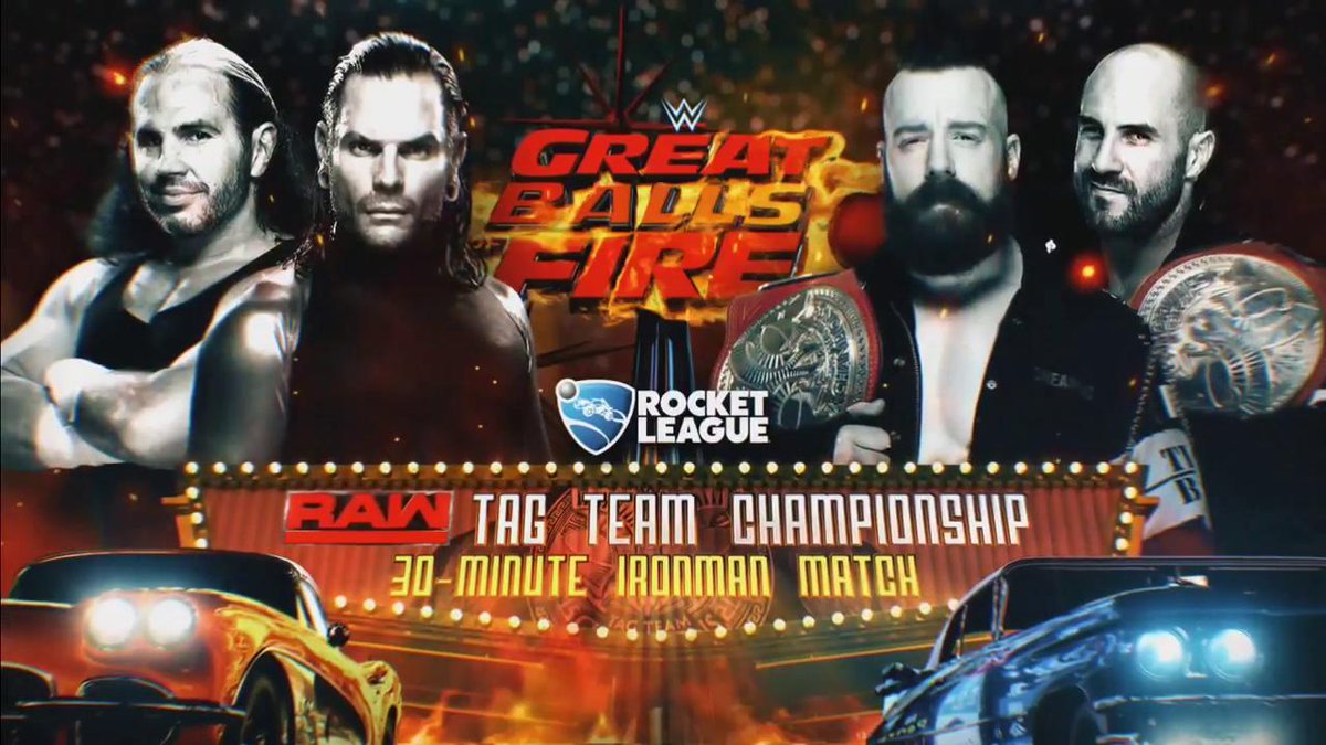 WWE adds two more title matches to Great Balls of Fire card