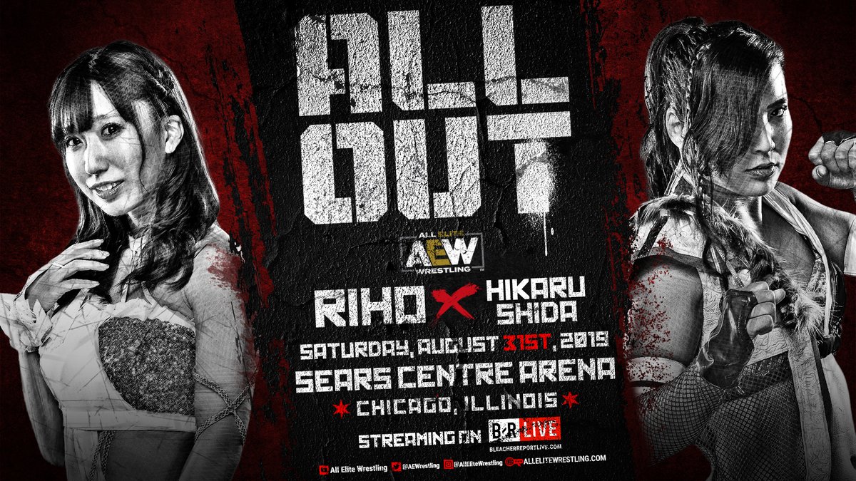 Hikaru Shida vs. Riho added to AEW All Out
