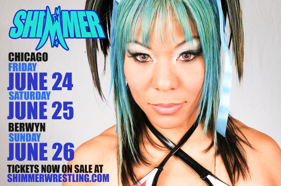 Shimmer 81 live results: Madison Eagles vs. Courtney Rush; Kimber Lee; Shayna Baszler; Veda Scott