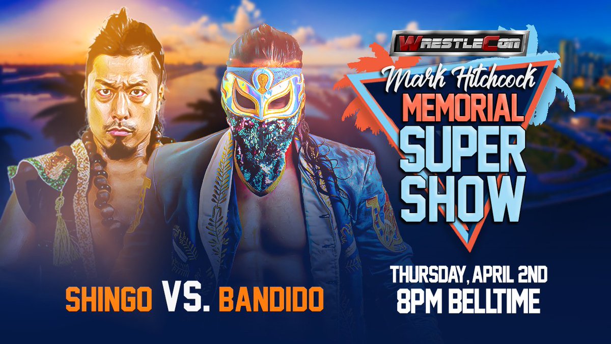 Shingo Takagi vs. Bandido set for WrestleCon SuperShow