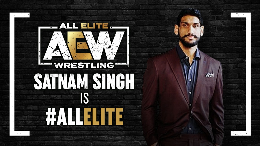 AEW signs first-ever Indian-born NBA draftee Satnam Singh