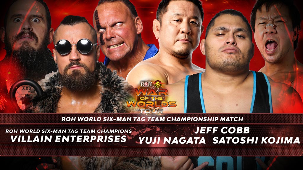 Six-Man Tag Team title match set for ROH War of the Worlds: Buffalo