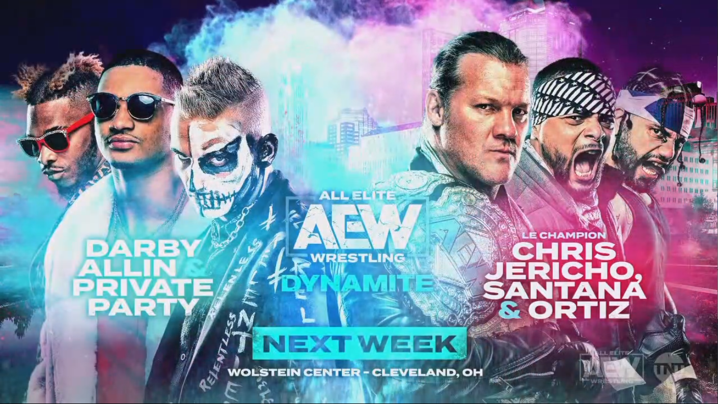 Three matches confirmed for next week’s AEW Dynamite