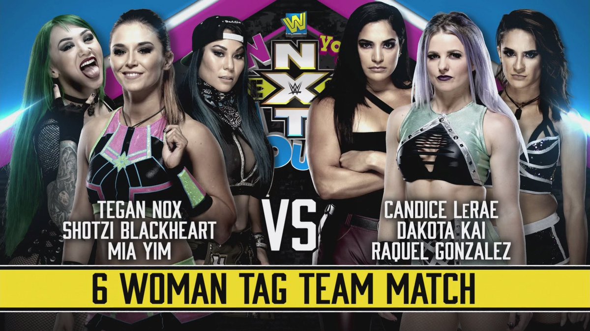Six-woman tag match added to NXT TakeOver: In Your House