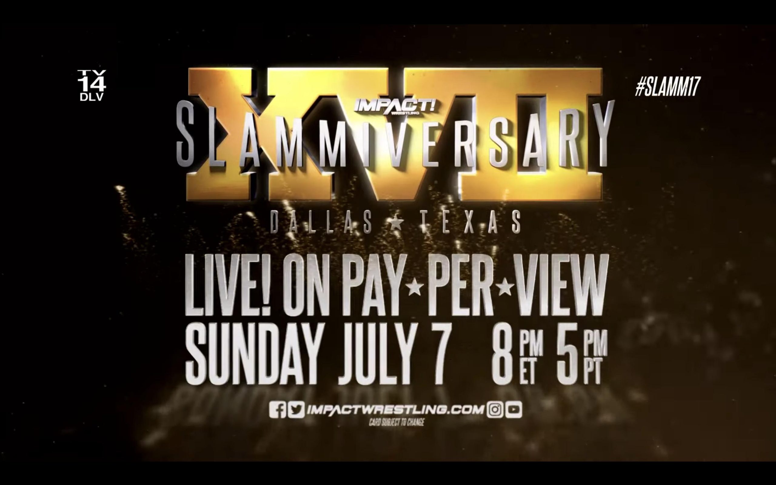 Dallas to host Impact Slammiversary XVII