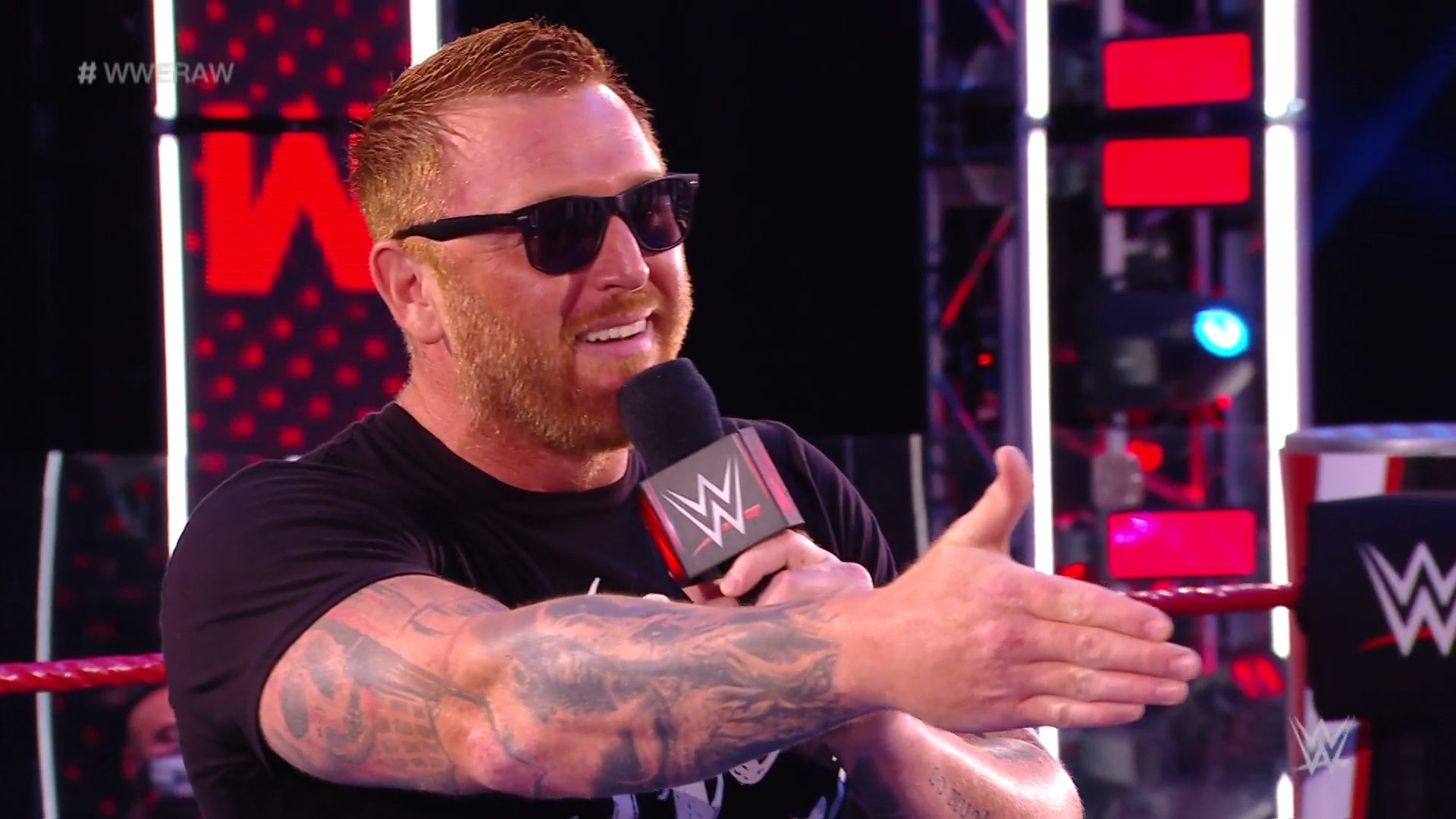 Heath Slater appears on WWE Raw, confronts Drew McIntyre