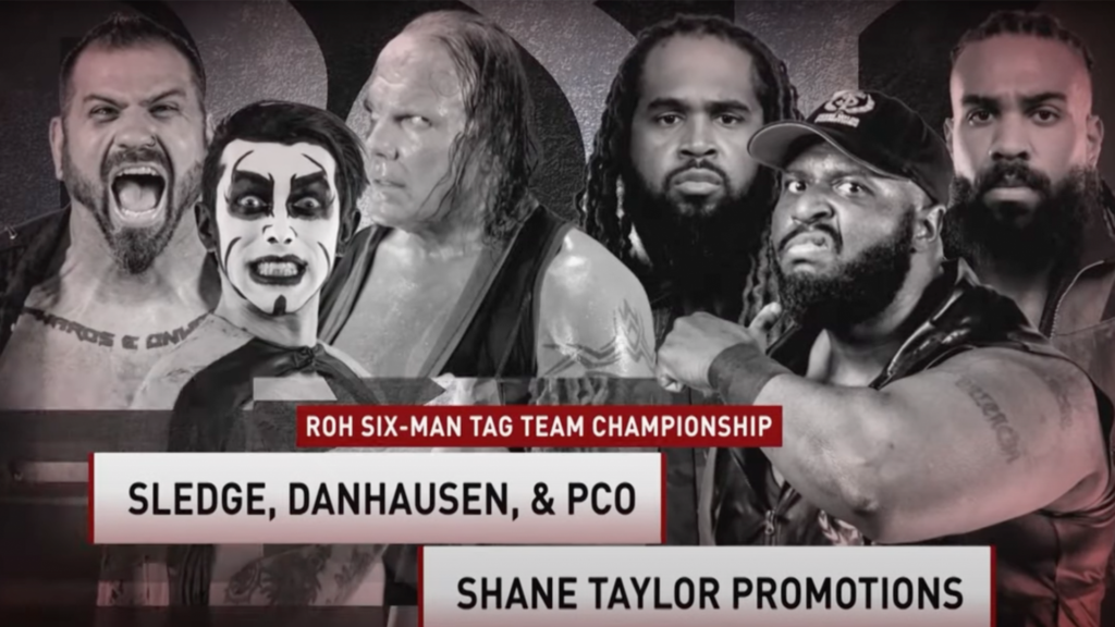 ROH TV results: Six-Man Tag Team Championship match